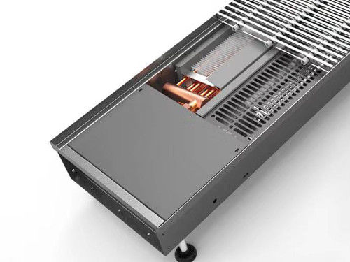 Custom Hvac Fan Coil Unit Heating And Cooling Floor Embedded Convection Device