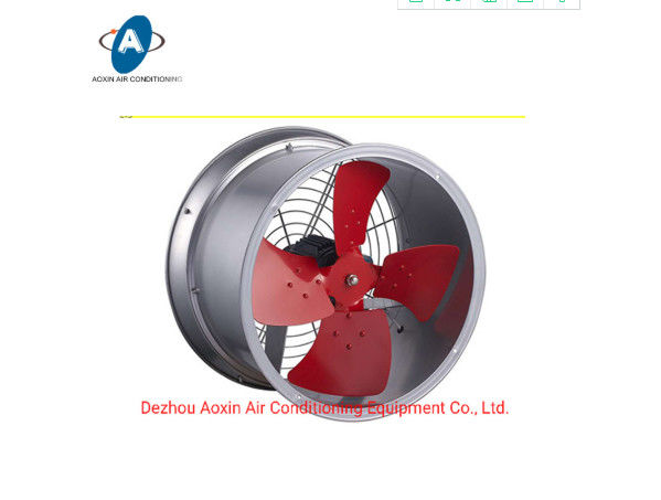 Compact Design Axial Flow Exhaust Fan For Mine Ventilation