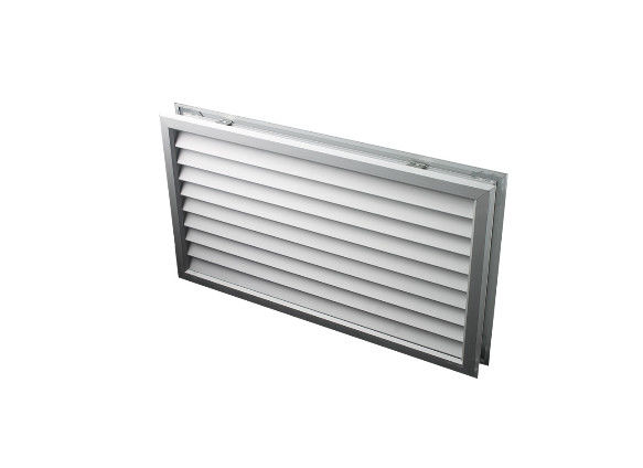 Quare Aluminum Air Duct Vent Covers With Fixed Leaf For Air Diffuser